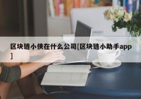 区块链小侠在什么公司[区块链小助手app]